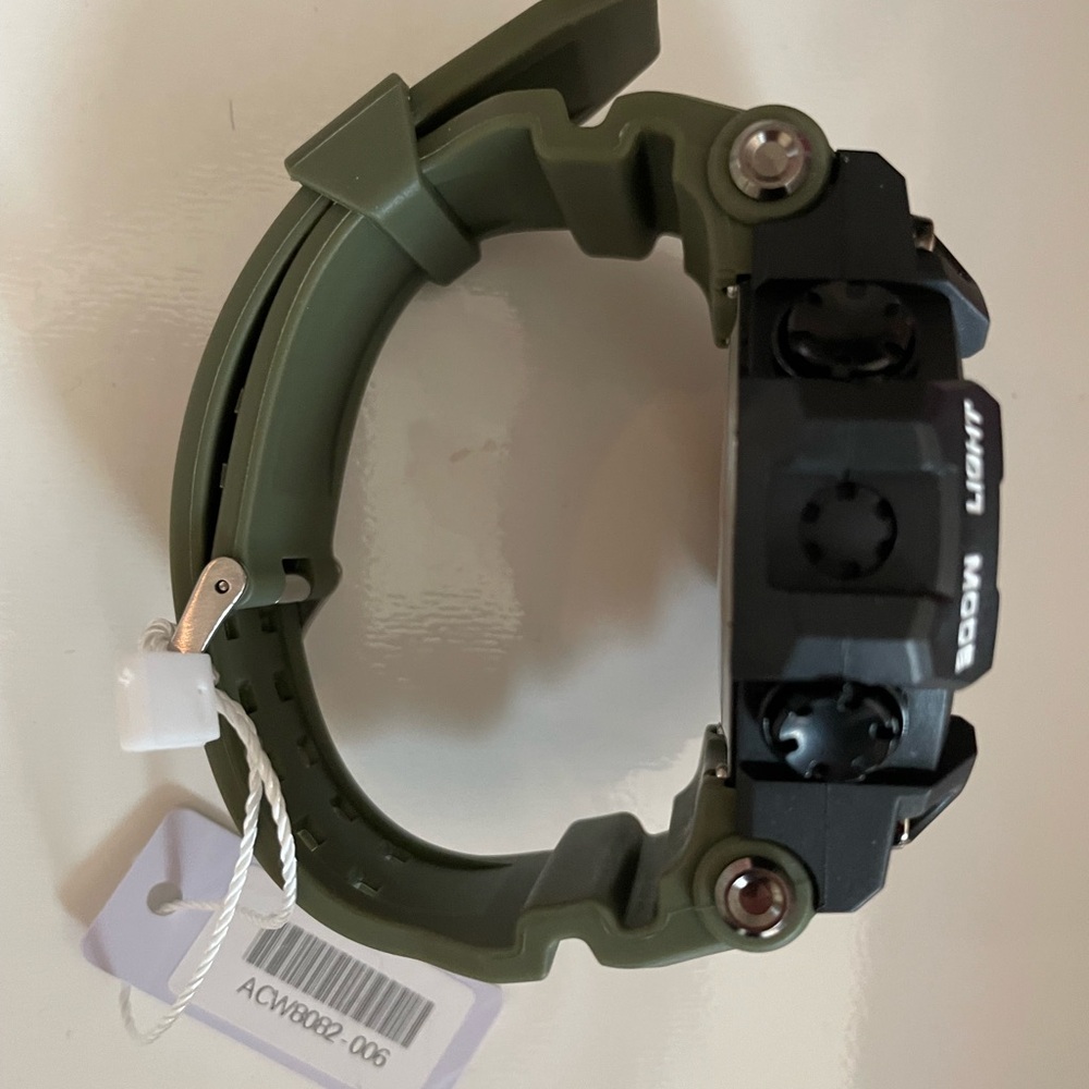 Invicta Activa Olive Green Strap Black Bezel Digital Sport Watch - Picture 5 of 6